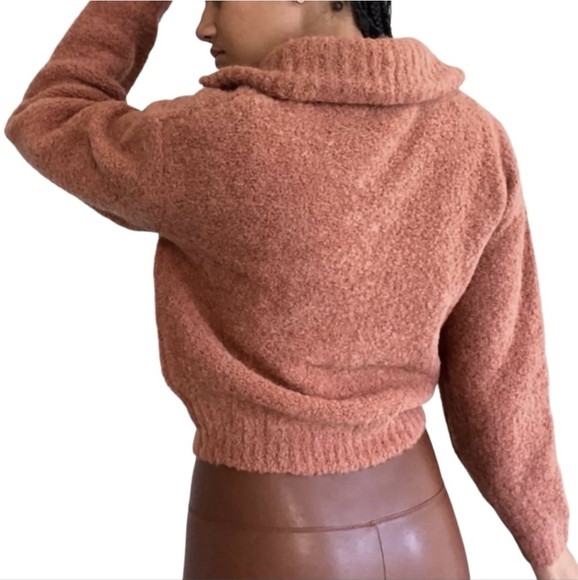 WILFRED Marilyn Sweater Alpaca Orange Wool Artitzia - Picture 2 of 11